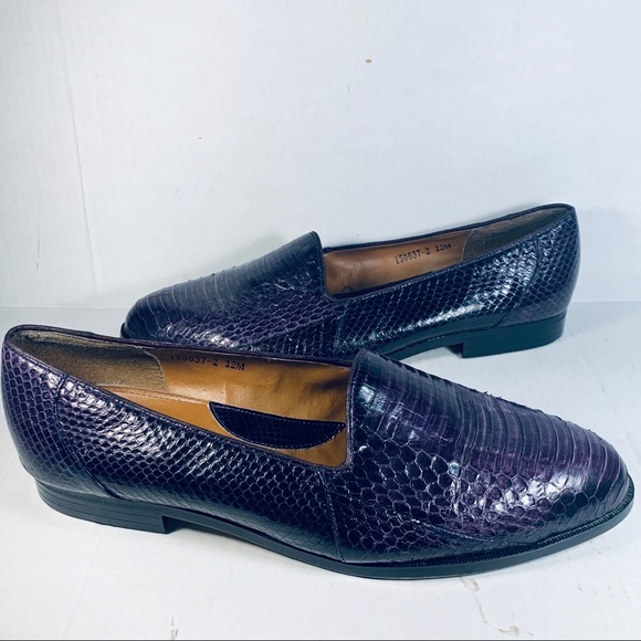 Giorgio Brutini Authentic 🐍 Skin Loafers - Picture 2 of 6